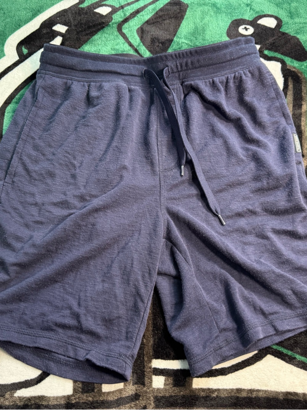 Eddie Bauer Men’s Navy Blue Sleeping Shorts